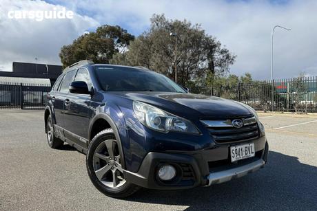 Blue 2013 Subaru Outback Wagon 2.5I