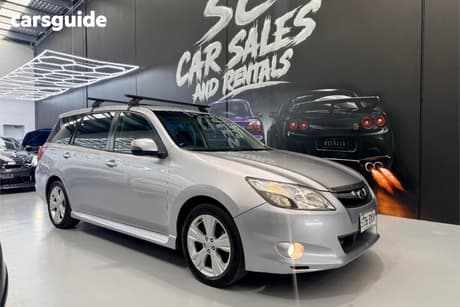 Silver 2012 Subaru Liberty Wagon Exiga Premium