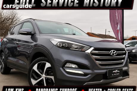 Grey 2015 Hyundai Tucson Wagon Highlander (Awd)