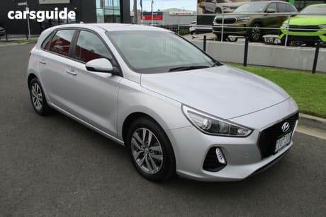 Silver 2018 Hyundai I30 Hatchback Active