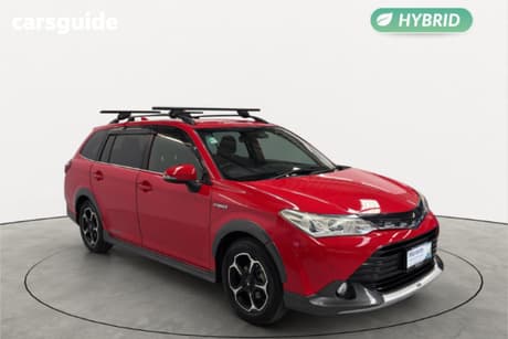 Red 2016 Toyota Corolla SUV G HYBRID