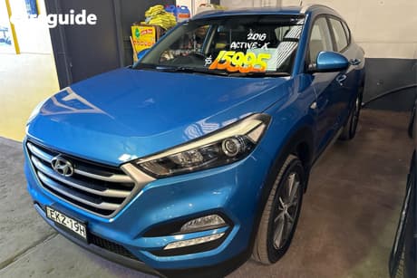 Blue 2016 Hyundai Tucson Wagon Active X (Fwd)