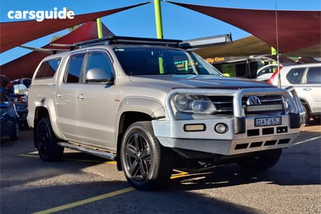 Beige 2011 Volkswagen Amarok Dual Cab Utility Tdi400 Ultimate (Selectable)