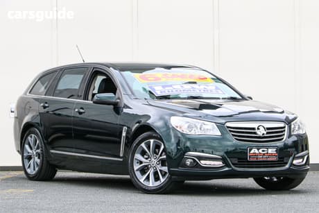 Green 2013 Holden Calais Sportswagon