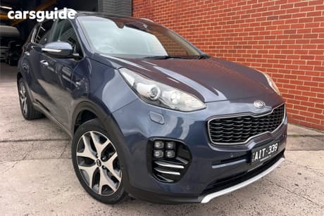 Blue 2016 Kia Sportage Wagon Gt-Line (Awd)
