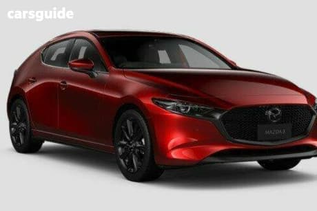 Red 2026 Mazda Mazda3 Hatchback G25 Astina