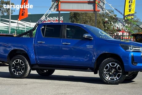 Blue 2022 Toyota Hilux Double Cab Pick Up Sr5 (4X4)
