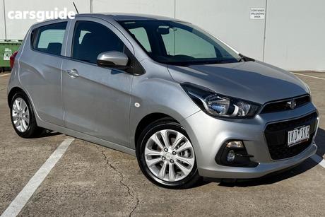 Silver 2016 Holden Spark Hatchback Lt
