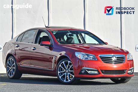 Red 2016 Holden Calais Sedan V