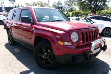Red 2014 Jeep Patriot Wagon Sport (4X2)
