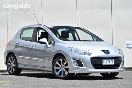 Silver 2012 Peugeot 308 Hatchback Allure Turbo