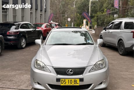 Silver 2007 Lexus IS250 Sedan X