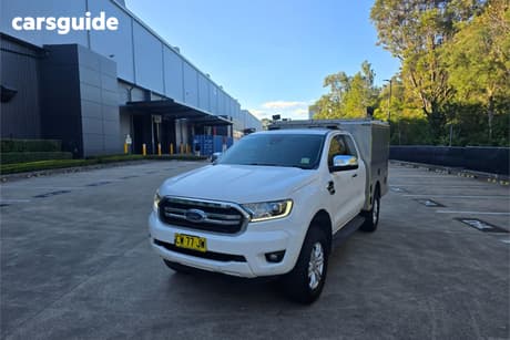 White 2020 Ford Ranger Super Cab Utility Xlt 3.2 (4X4)