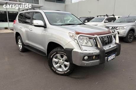 Silver 2012 Toyota Landcruiser Prado Wagon Altitude (4X4)