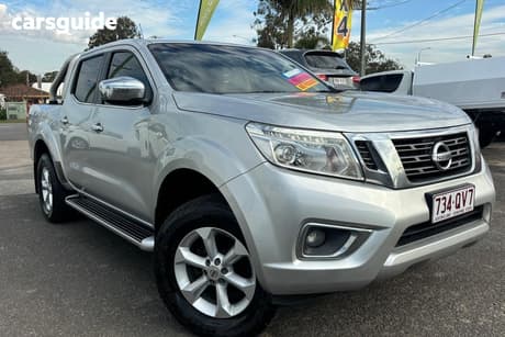 Silver 2015 Nissan Navara Dual Cab Utility St (4X4)