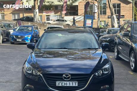 Blue 2014 Mazda 3 Hatchback Sp25