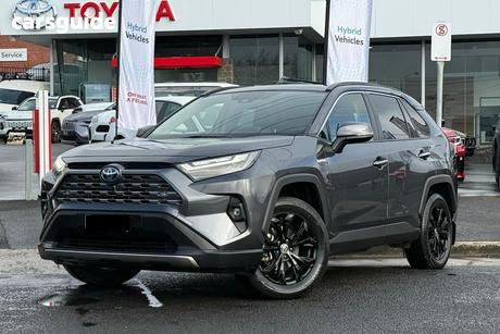 Grey 2023 Toyota RAV4 Wagon Cruiser (Awd) Hybrid