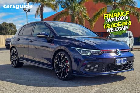 Blue 2022 Volkswagen Golf Hatchback Gti