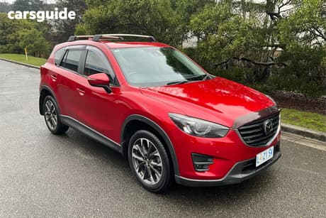 Red 2015 Mazda CX-5 Wagon Akera (4X4)