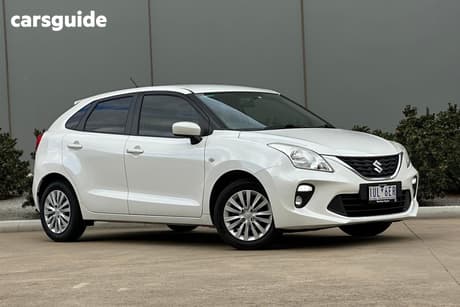 White 2021 Suzuki Baleno Hatchback Gl