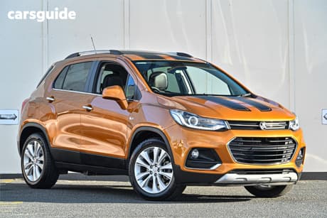 Orange 2017 Holden Trax Wagon Lt