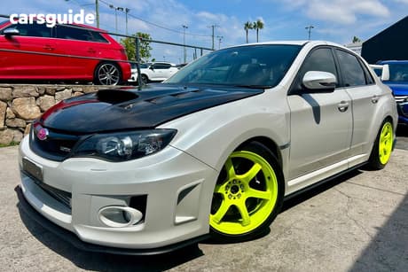 White 2011 Subaru Impreza Sedan Wrx (Awd)