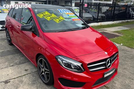 Red 2015 Mercedes-Benz B250 Hatchback 4Matic