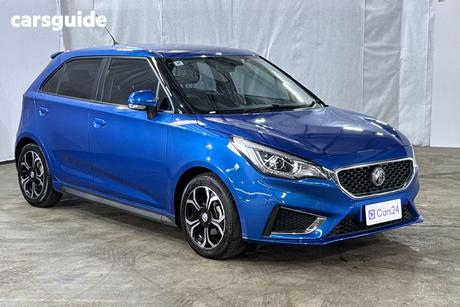 Blue 2021 MG MG3 Hatchback Excite (With Navigation)
