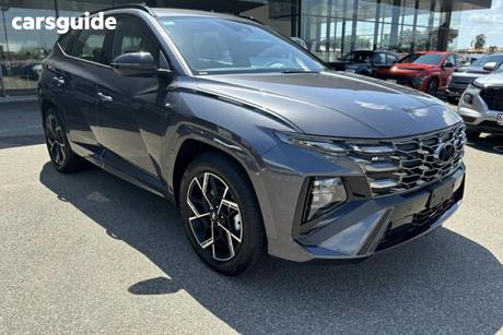 Grey 2026 Hyundai Tucson Wagon Elite Hybrid N Line (Fwd)