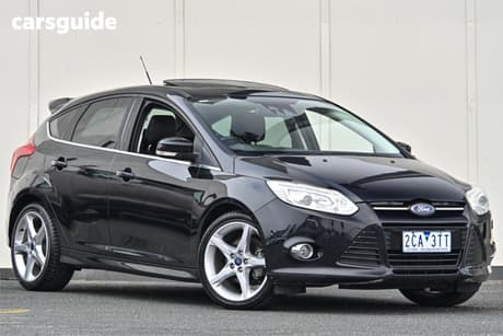 Black 2014 Ford Focus Hatchback Titanium