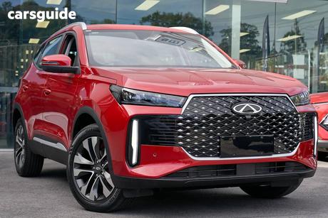 Red 2026 Chery Tiggo 4 Wagon Ultimate