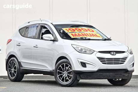 Silver 2013 Hyundai IX35 Wagon Active (Fwd)