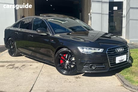 Black 2015 Audi A6 Sedan 3.0 Tdi Biturbo Quattro