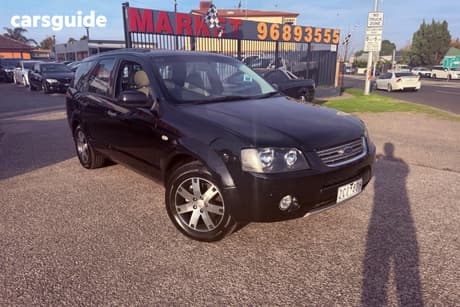 Black 2005 Ford Territory SUV GHIA