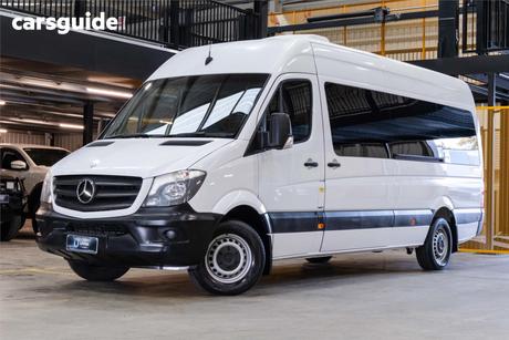 White 2015 Mercedes-Benz Sprinter Van 316Cdi Lwb Hi Roof