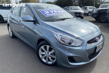 Silver 2019 Hyundai Accent Hatchback Sport