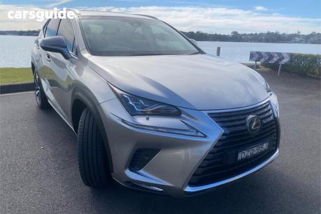 Silver 2017 Lexus NX300 Wagon Sports Luxury (Awd)