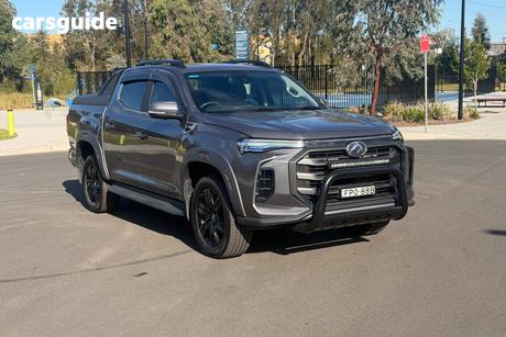Grey 2024 LDV T60 Double Cab Utility Max Luxe (4X4)