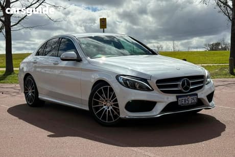 White 2015 Mercedes-Benz C250 Sedan Bluetec