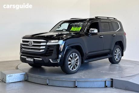 Black 2023 Toyota Landcruiser Wagon Lc300 Sahara Zx (4X4)