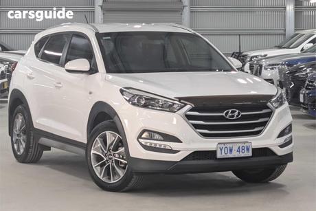 White 2017 Hyundai Tucson Wagon Active X (Fwd)