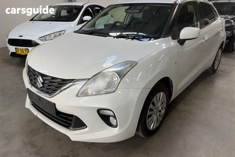 White 2022 Suzuki Baleno Hatchback Gl