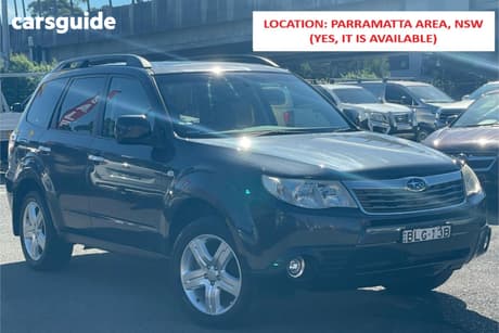 Grey 2009 Subaru Forester Wagon Xs Premium