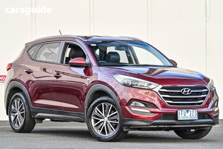 Red 2015 Hyundai Tucson Wagon Active X (Fwd)