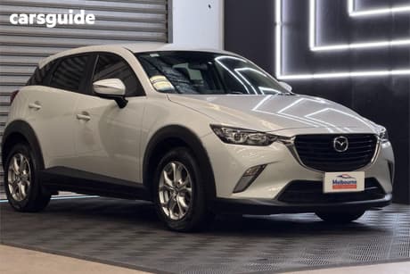 White 2015 Mazda CX-3 Wagon Maxx (Fwd)