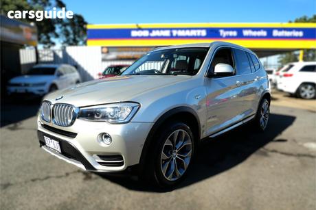 Silver 2014 BMW X3 Wagon Xdrive 30D