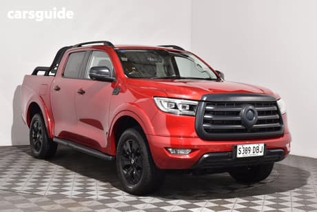 Red 2023 GWM UTE Dual Cab Utility Cannon Vanta (4X4)