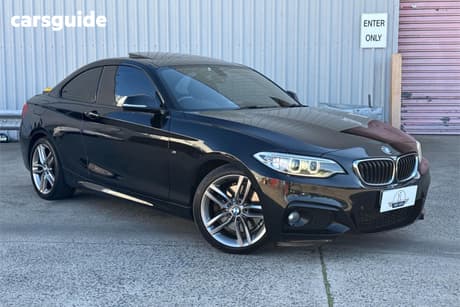 Black 2016 BMW 230I Coupe M Sport