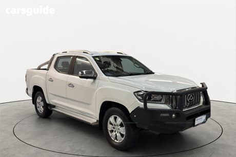 White 2021 LDV T60 Double Cab Utility Mega Tub (4X4)
