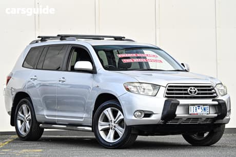 Silver 2007 Toyota Kluger Wagon Kx-S (4X4)